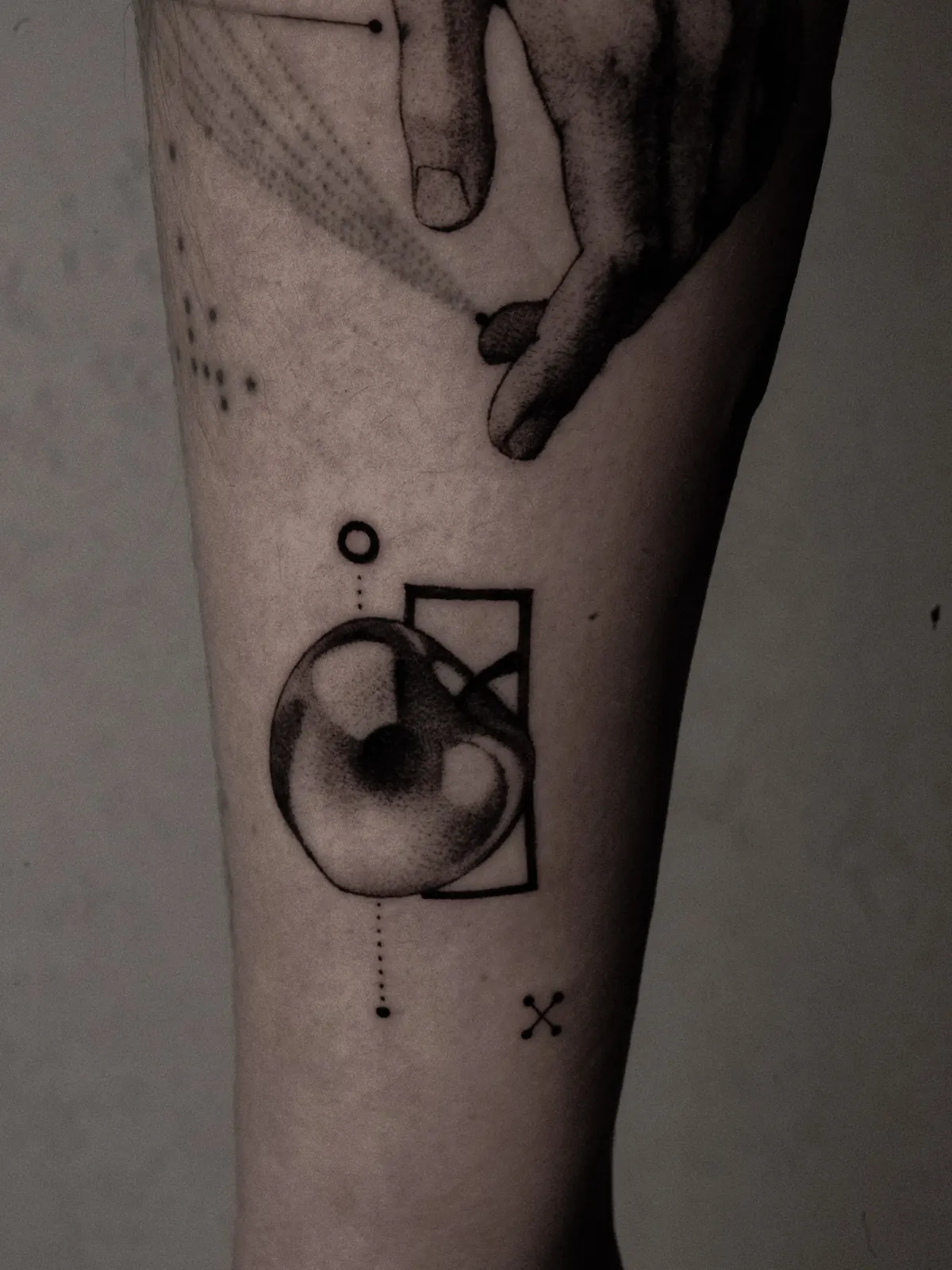 Creation (Detail) — Tattoo von Ted Faulmann